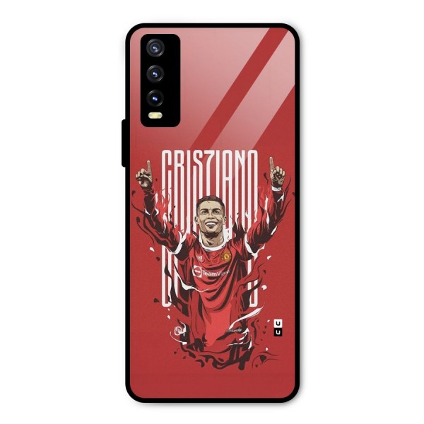 Soccer Star Victory Metal Back Case for Vivo Y20i