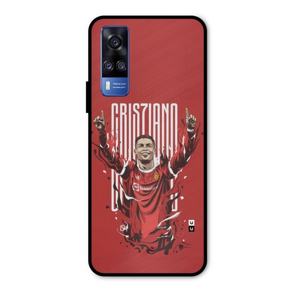 Soccer Star Victory Metal Back Case for Vivo Y51A