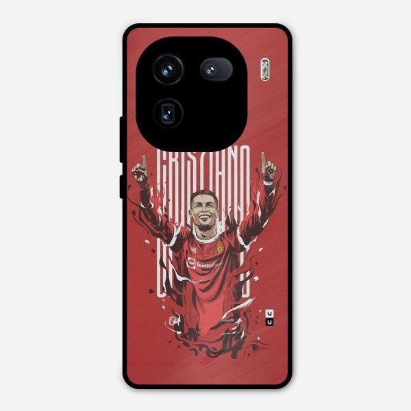 Soccer Star Victory Metal Back Case for iQOO 12