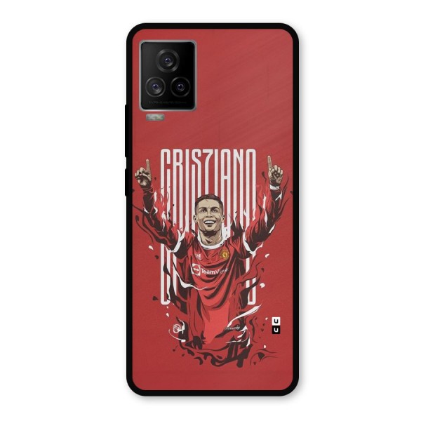 Soccer Star Victory Metal Back Case for iQOO 7 Legend 5G