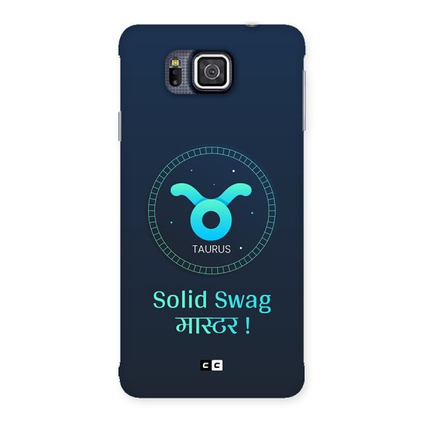 Solid Tauras Back Case for Galaxy Alpha