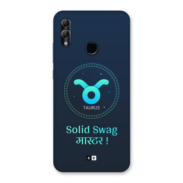 Solid Tauras Back Case for Honor 10 Lite
