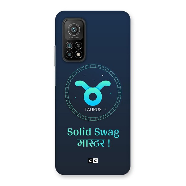 Solid Tauras Back Case for Mi 10T 5G