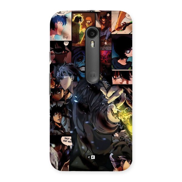Solo Leveling Back Case for Moto G3