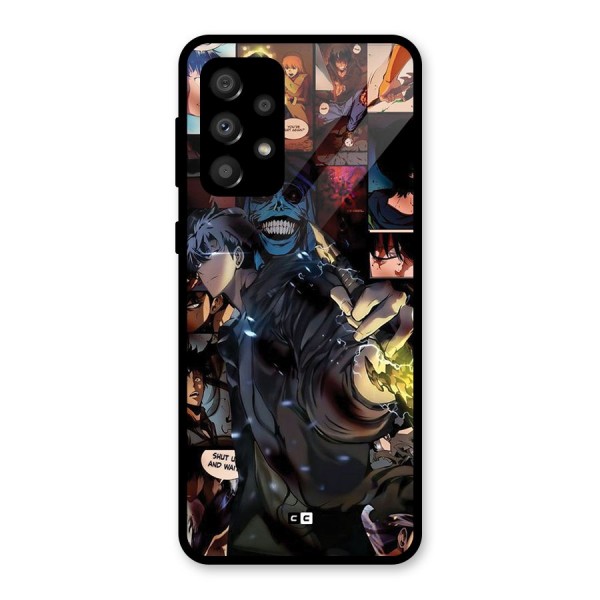 Solo Leveling Glass Back Case for Galaxy A32