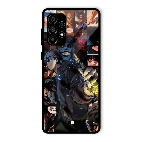 Solo Leveling Glass Back Case for Galaxy A73 5G