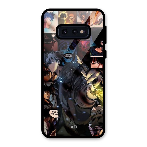 Solo Leveling Glass Back Case for Galaxy S10e