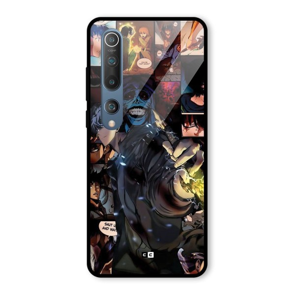 Solo Leveling Glass Back Case for Mi 10