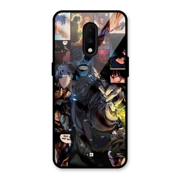 Solo Leveling Glass Back Case for OnePlus 7