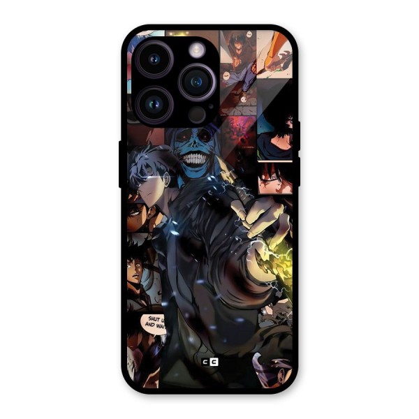 Solo Leveling Glass Back Case for iPhone 14 Pro Max