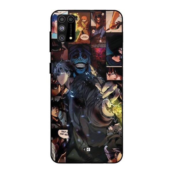 Solo Leveling Metal Back Case for Galaxy F41