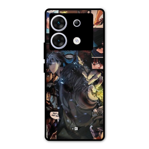 Solo Leveling Metal Back Case for Infinix Zero 30 5G