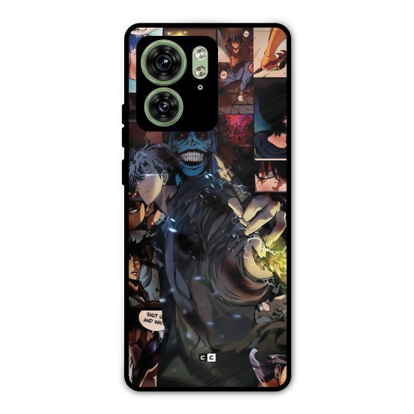 Solo Leveling Metal Back Case for Motorola Edge 40 5G