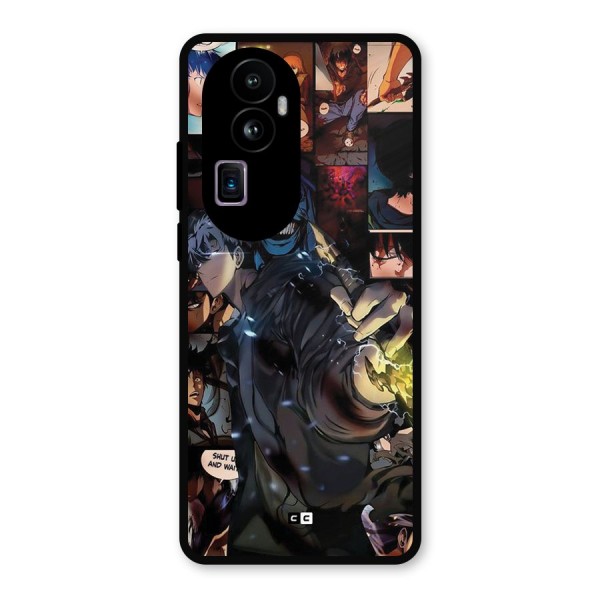 Solo Leveling Metal Back Case for Oppo Reno10 Pro Plus