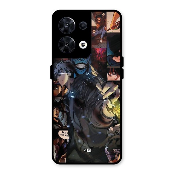 Solo Leveling Metal Back Case for Oppo Reno8 5G