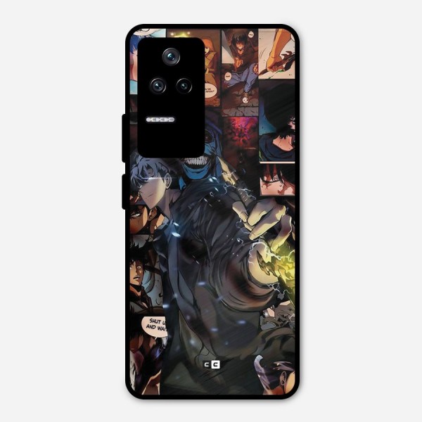 Solo Leveling Metal Back Case for Poco F4 5G