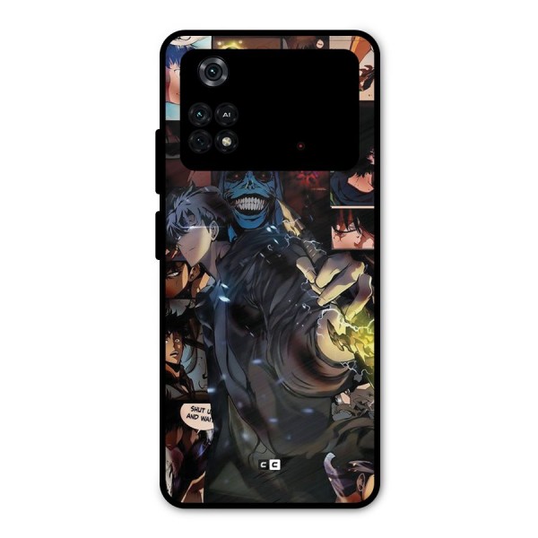 Solo Leveling Metal Back Case for Poco M4 Pro 4G