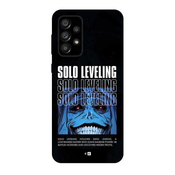 Solo Leveling Typo Back Case for Galaxy A73 5G