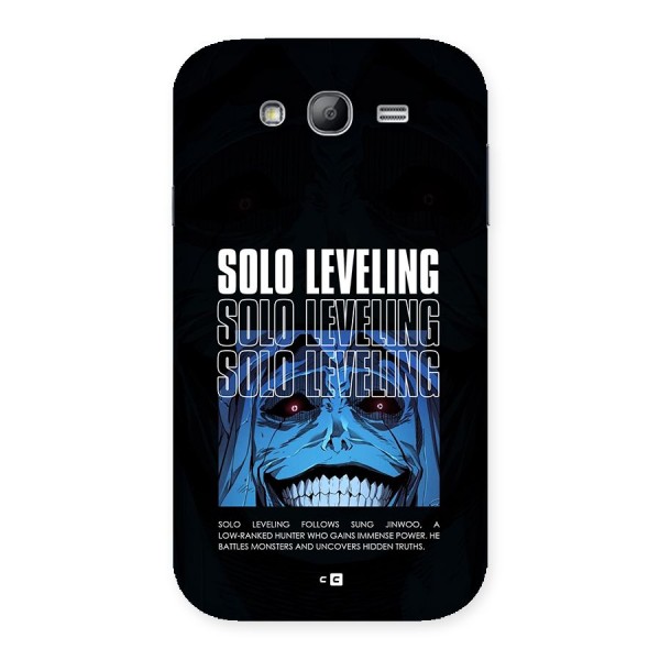Solo Leveling Typo Back Case for Galaxy Grand Neo Plus