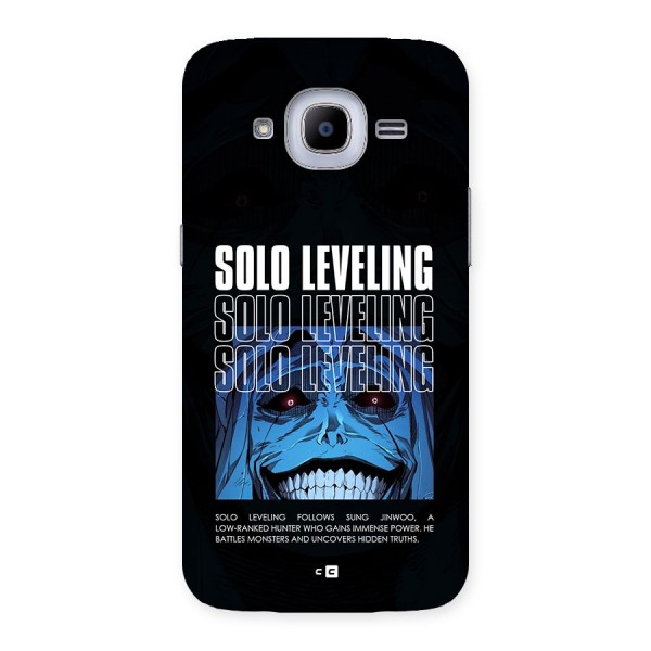 Solo Leveling Typo Back Case for Galaxy J2 Pro