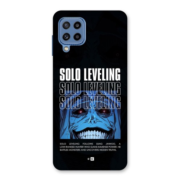 Solo Leveling Typo Back Case for Galaxy M32
