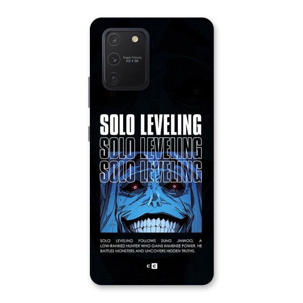 Solo Leveling Typo Back Case for Galaxy S10 Lite