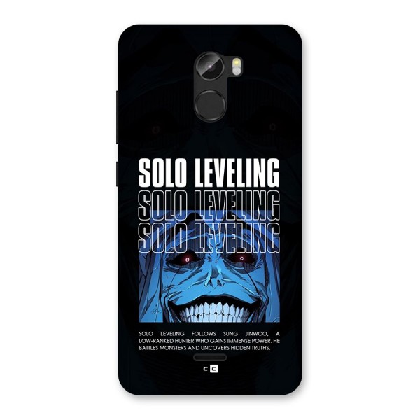 Solo Leveling Typo Back Case for Gionee X1