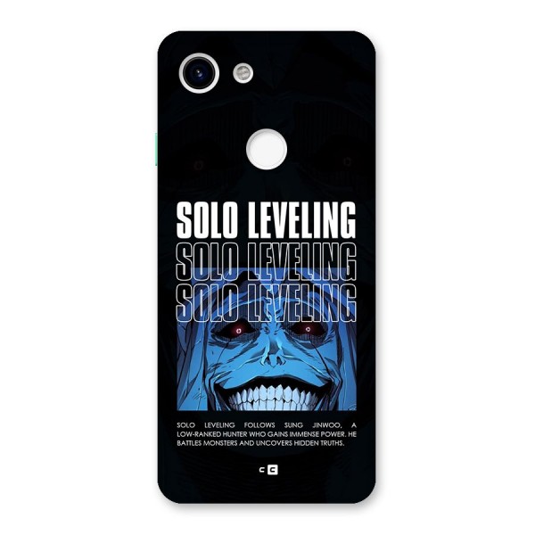 Solo Leveling Typo Back Case for Google Pixel 3