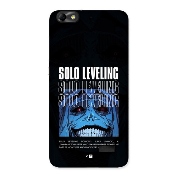 Solo Leveling Typo Back Case for Honor 4C