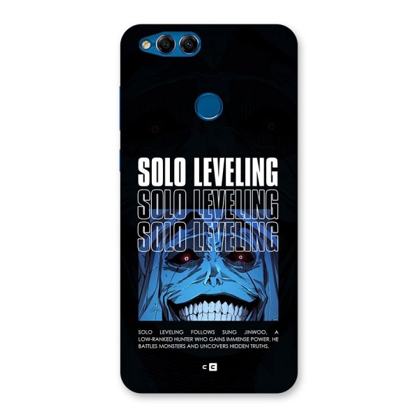 Solo Leveling Typo Back Case for Honor 7X