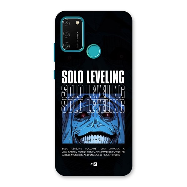 Solo Leveling Typo Back Case for Honor 9A