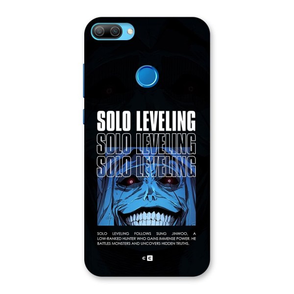 Solo Leveling Typo Back Case for Honor 9N