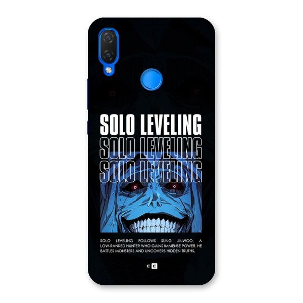 Solo Leveling Typo Back Case for Huawei P Smart Plus