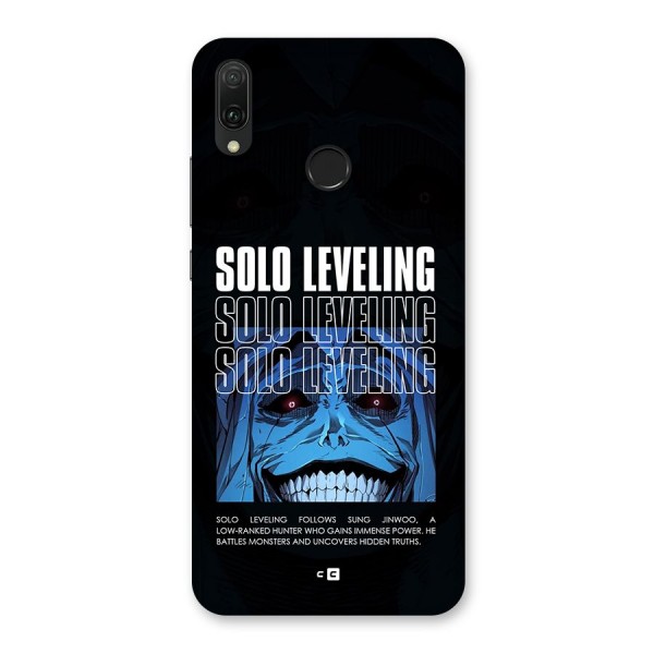 Solo Leveling Typo Back Case for Huawei Y9 (2019)
