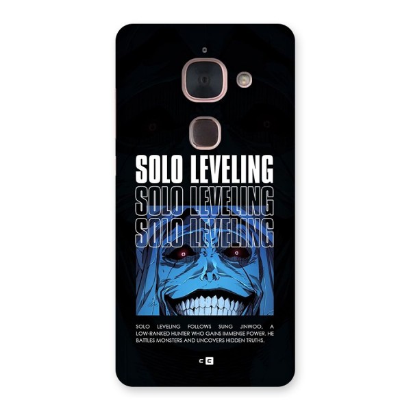 Solo Leveling Typo Back Case for Le Max 2