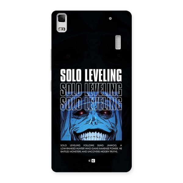 Solo Leveling Typo Back Case for Lenovo A7000