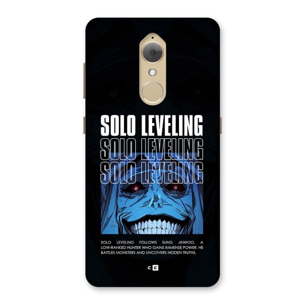 Solo Leveling Typo Back Case for Lenovo K8