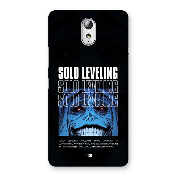 Solo Leveling Typo Back Case for Lenovo Vibe P1M