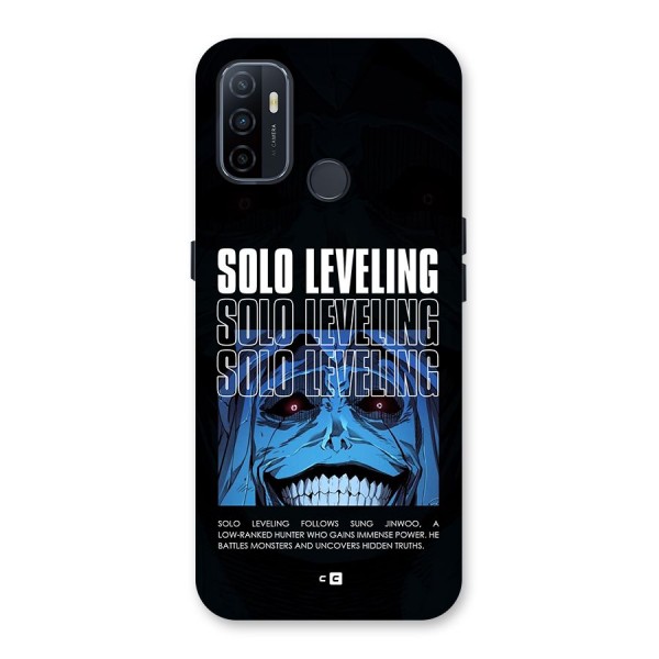 Solo Leveling Typo Back Case for Oppo A32