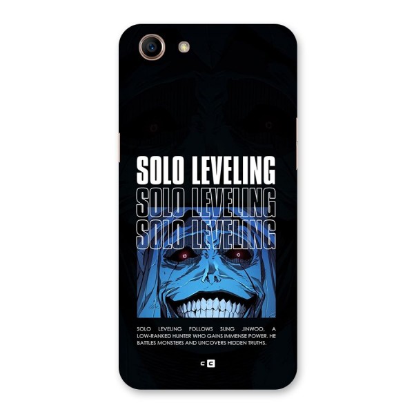 Solo Leveling Typo Back Case for Oppo A83 (2018)