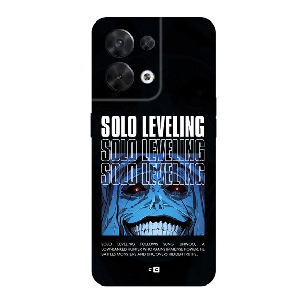 Solo Leveling Typo Back Case for Oppo Reno8 5G