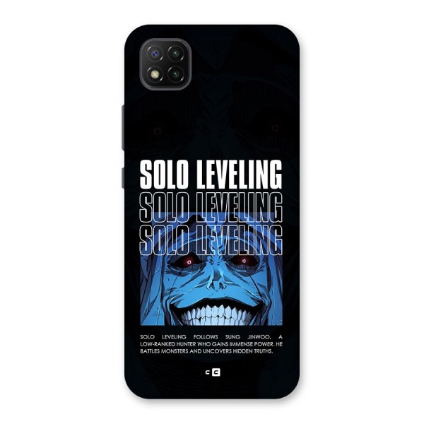 Solo Leveling Typo Back Case for Poco C3