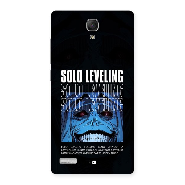 Solo Leveling Typo Back Case for Redmi Note Prime