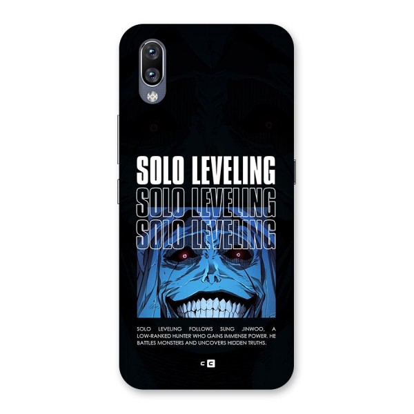 Solo Leveling Typo Back Case for Vivo NEX