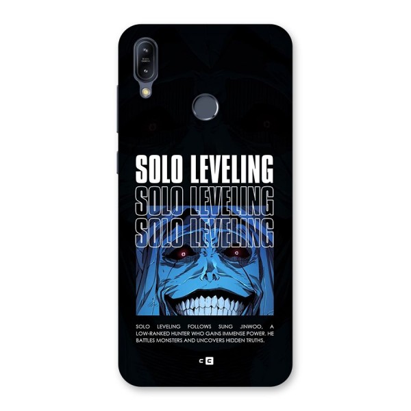 Solo Leveling Typo Back Case for Zenfone Max M2