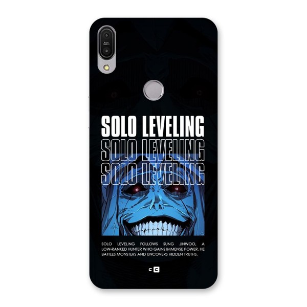 Solo Leveling Typo Back Case for Zenfone Max Pro M1