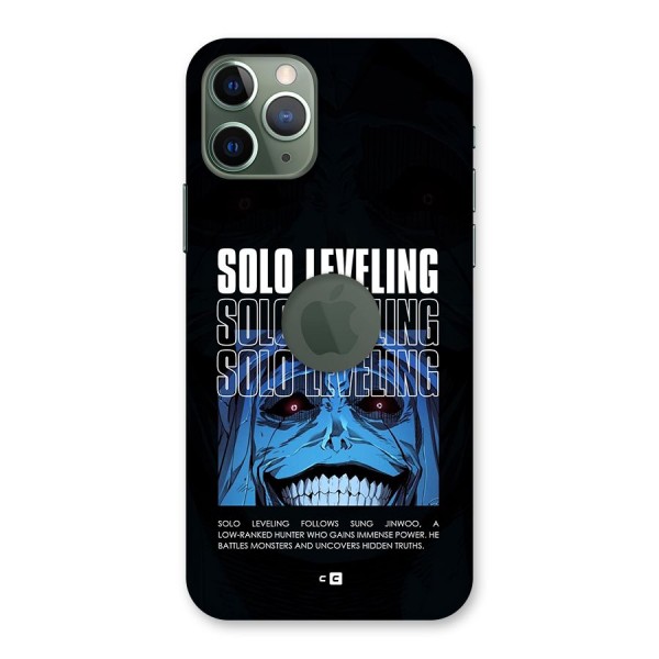 Solo Leveling Typo Back Case for iPhone 11 Pro Logo Cut