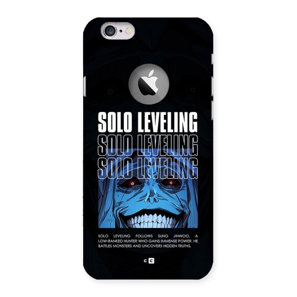 Solo Leveling Typo Back Case for iPhone 6 Logo Cut
