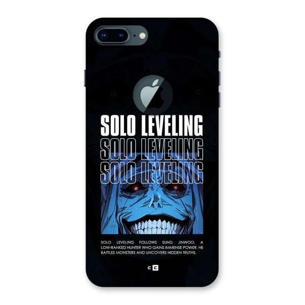 Solo Leveling Typo Back Case for iPhone 7 Plus Logo Cut