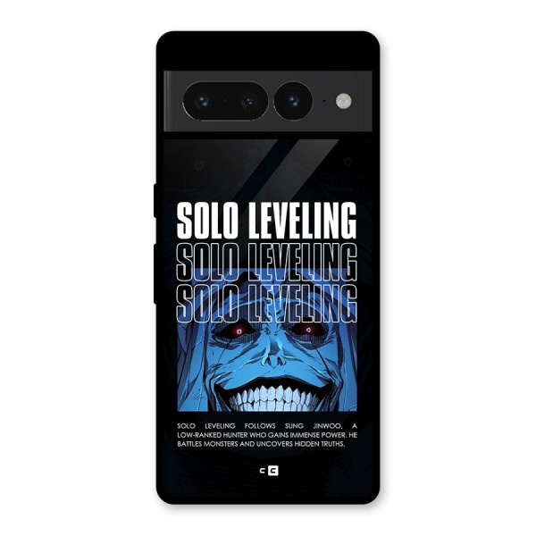Solo Leveling Typo Glass Back Case for Google Pixel 7 Pro